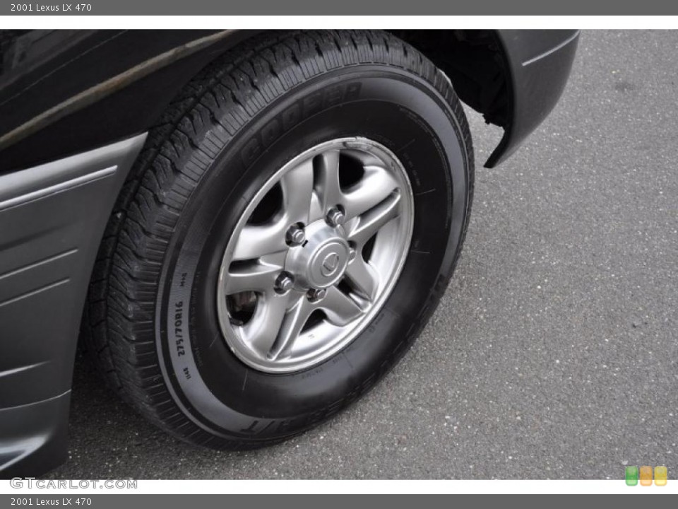 2001 Lexus LX 470 Wheel and Tire Photo #41655369