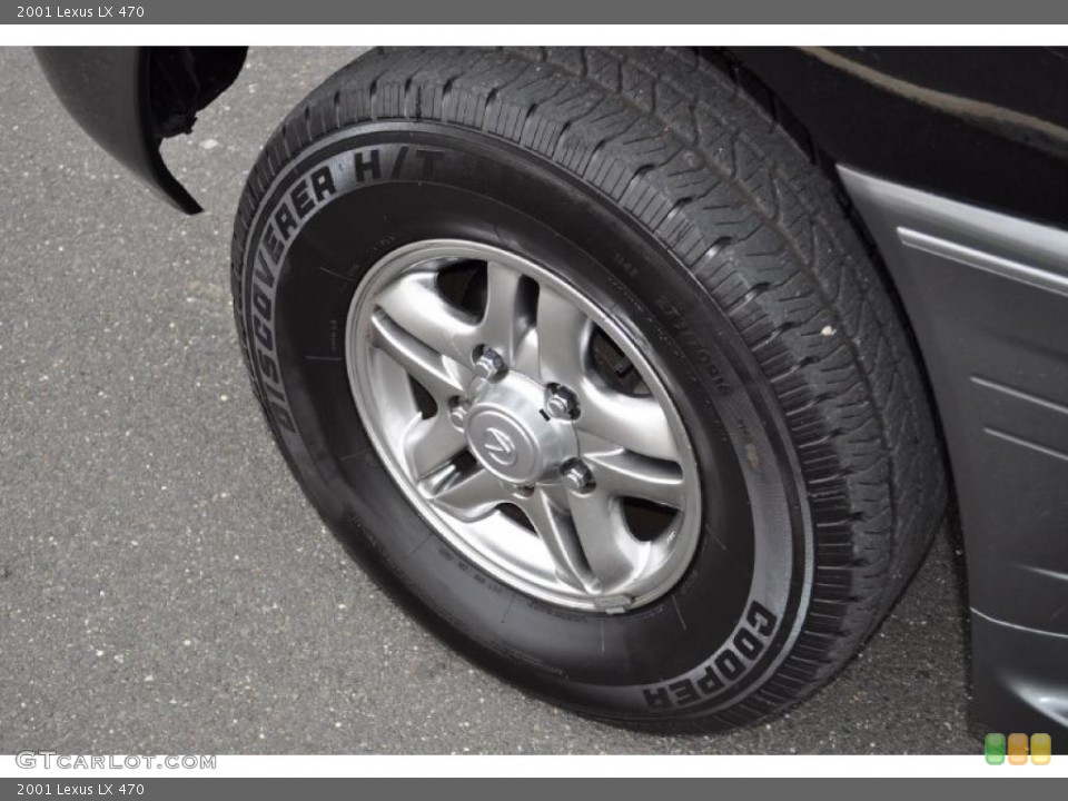 2001 Lexus LX 470 Wheel and Tire Photo #41655411