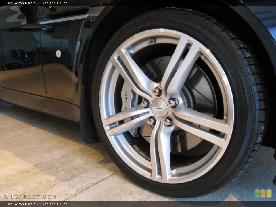 2009 Aston Martin V8 Vantage Coupe Wheel and Tire Photo #41656167