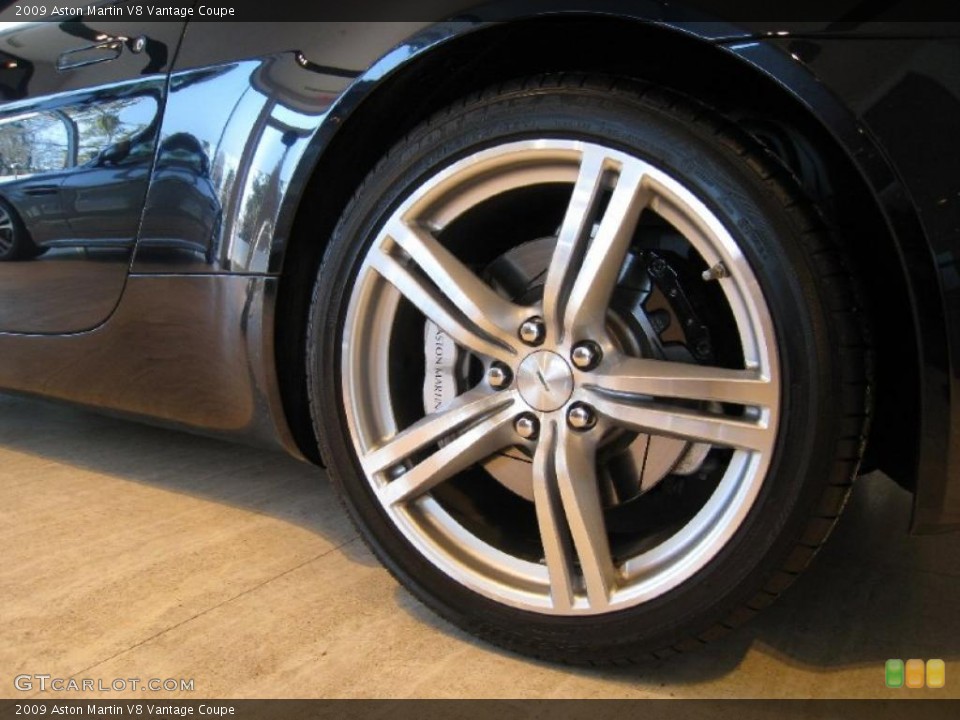 2009 Aston Martin V8 Vantage Coupe Wheel and Tire Photo #41656215