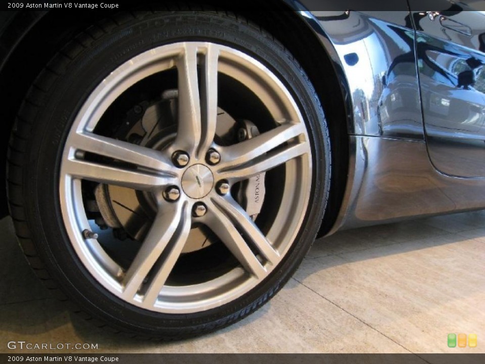 2009 Aston Martin V8 Vantage Coupe Wheel and Tire Photo #41656223