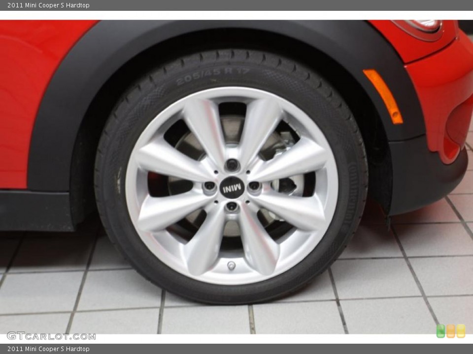2011 Mini Cooper S Hardtop Wheel and Tire Photo #41656419
