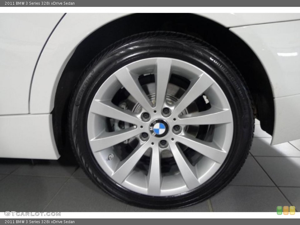 2011 BMW 3 Series 328i xDrive Sedan Wheel and Tire Photo #41658943