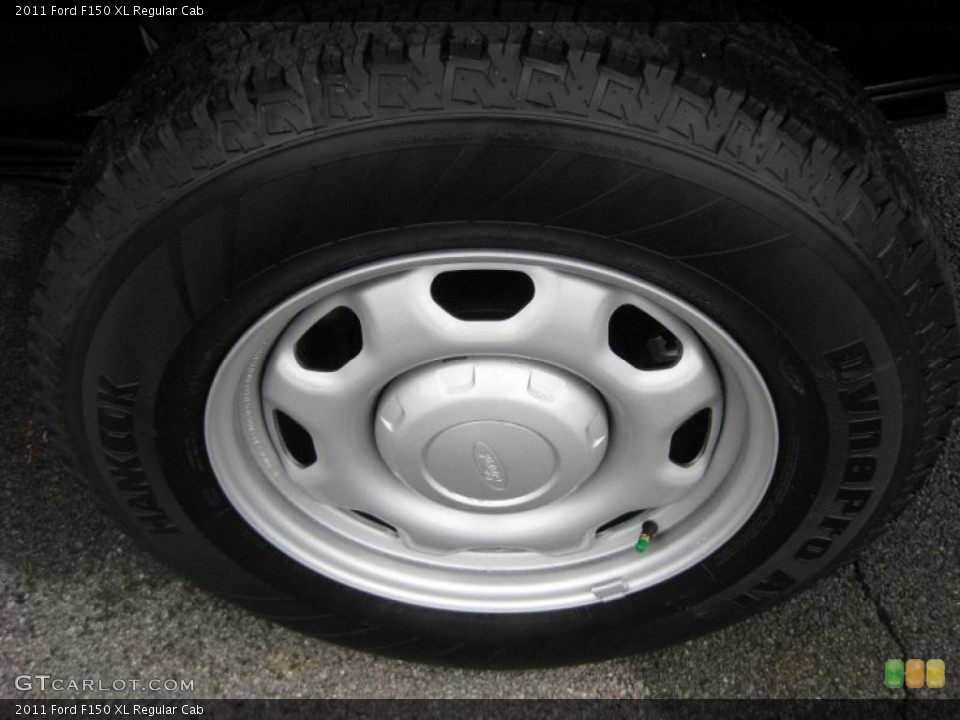 2011 Ford F150 XL Regular Cab Wheel and Tire Photo #41661455