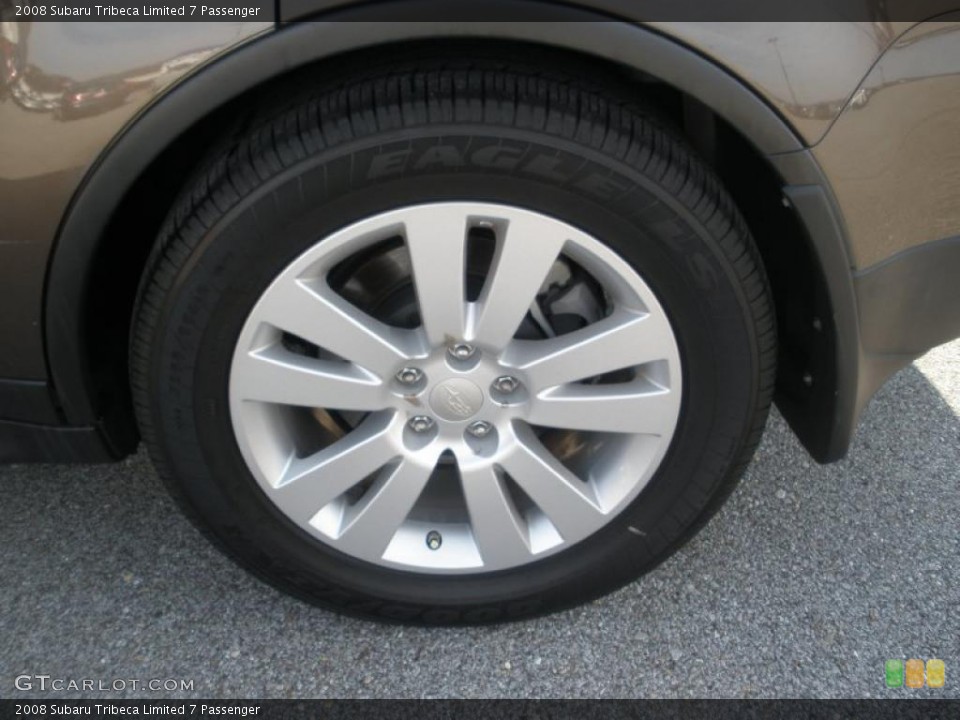 2008 Subaru Tribeca Limited 7 Passenger Wheel and Tire Photo #41681917