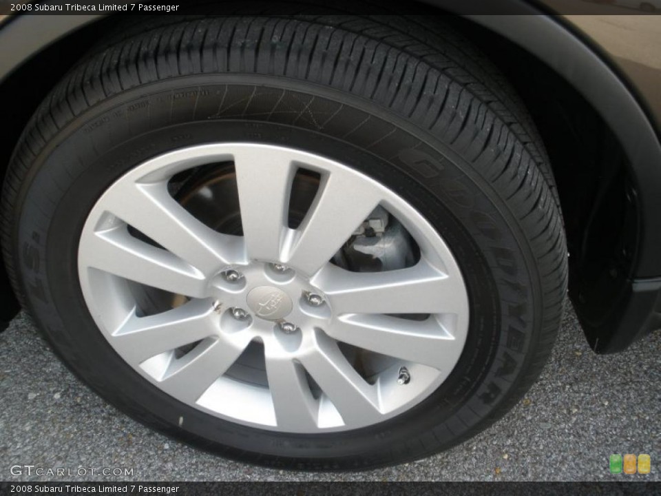 2008 Subaru Tribeca Limited 7 Passenger Wheel and Tire Photo #41681933