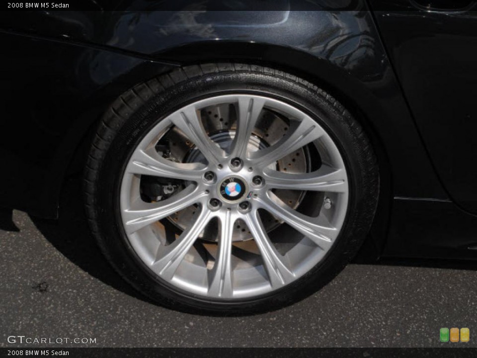 2008 BMW M5 Sedan Wheel and Tire Photo #41684797