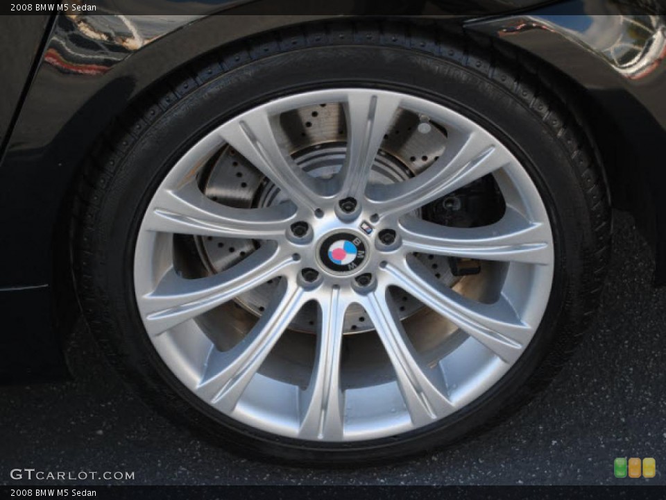2008 BMW M5 Sedan Wheel and Tire Photo #41684877