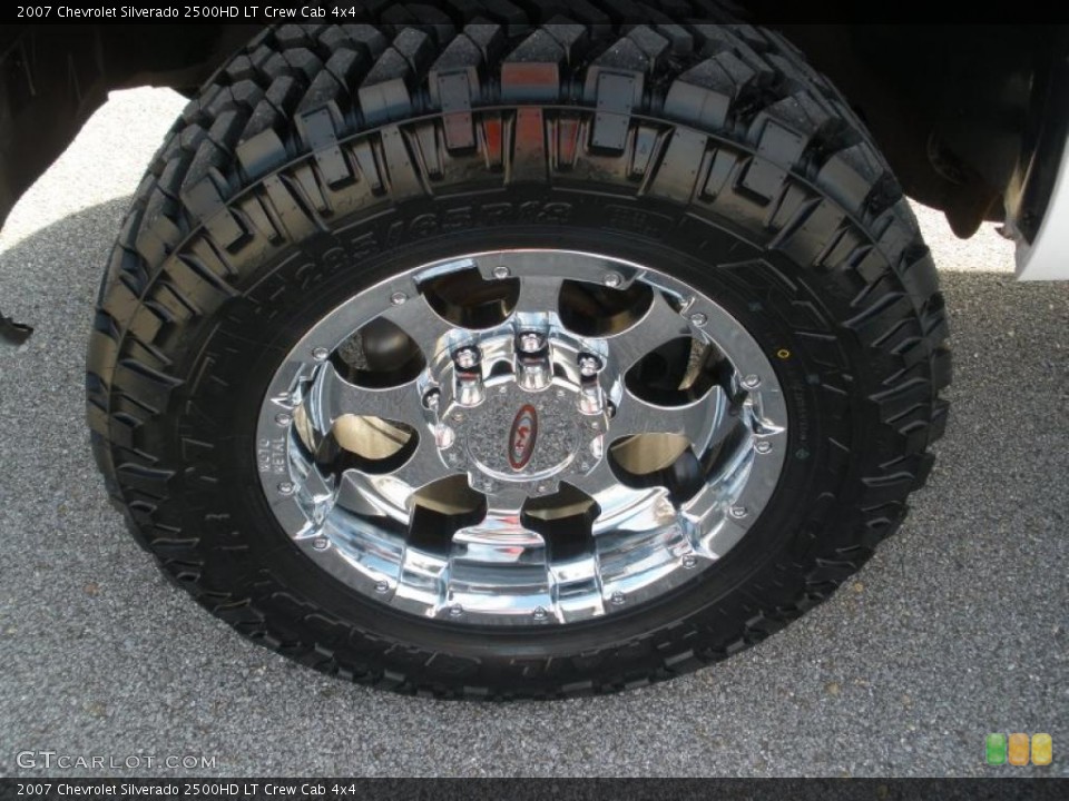 2007 Chevrolet Silverado 2500HD Custom Wheel and Tire Photo #41685005