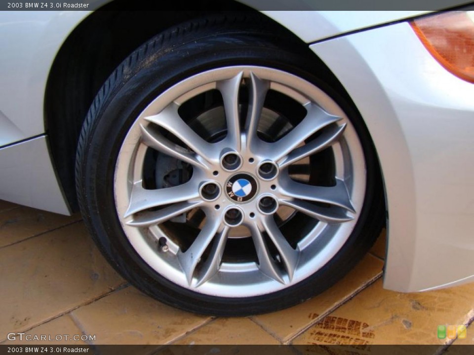 2003 BMW Z4 3.0i Roadster Wheel and Tire Photo #41688417