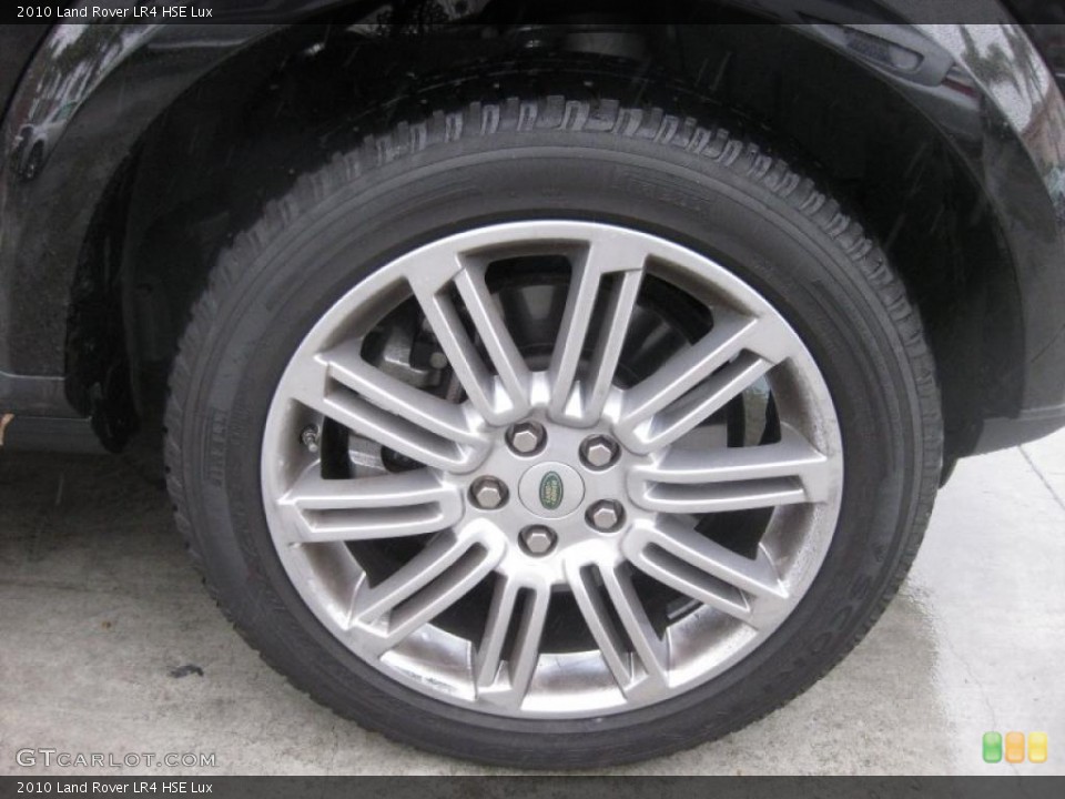 2010 Land Rover LR4 HSE Lux Wheel and Tire Photo #41693689