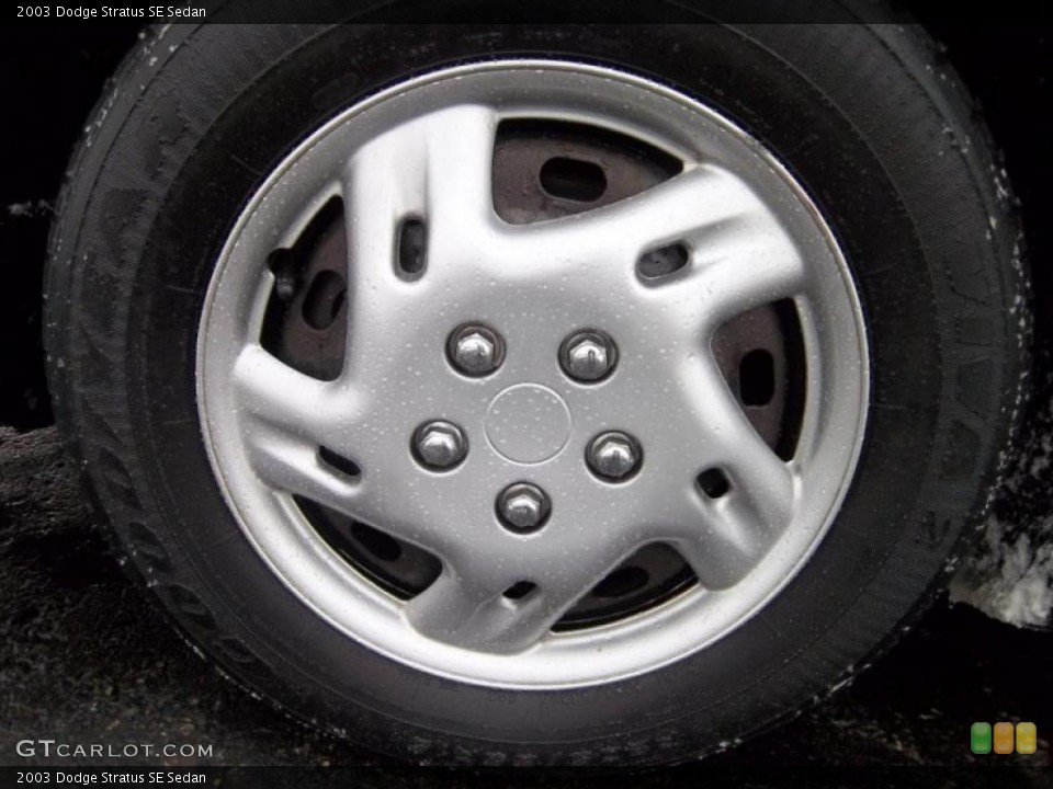 2003 Dodge Stratus SE Sedan Wheel and Tire Photo #41696505
