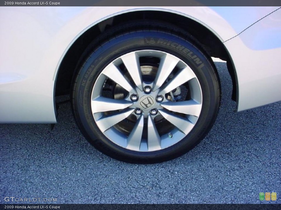 2009 Honda Accord LX-S Coupe Wheel and Tire Photo #41715226