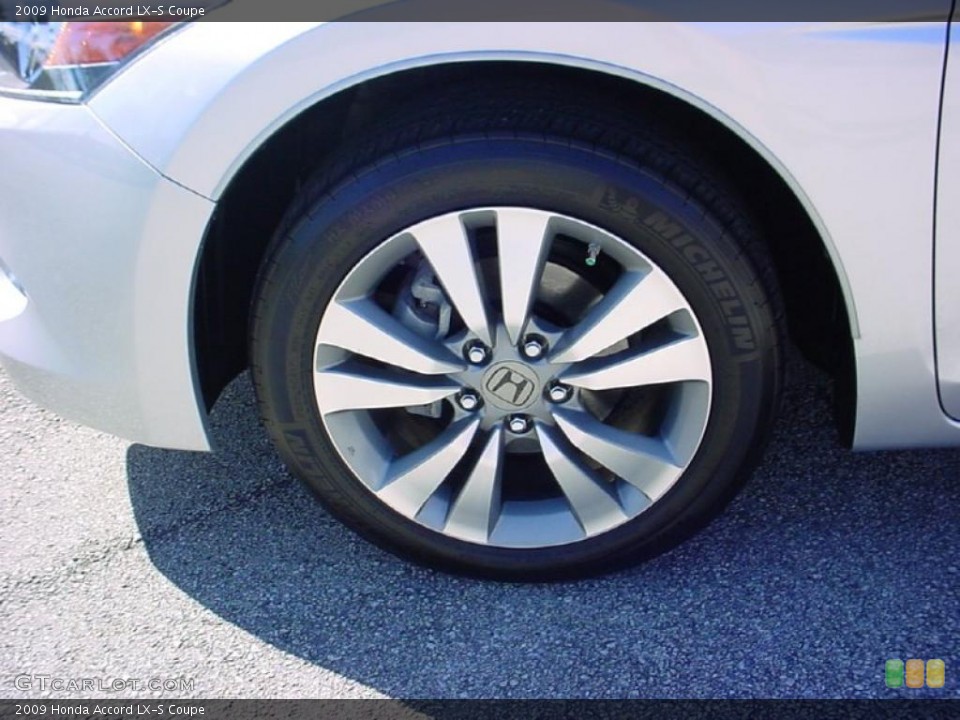 2009 Honda Accord LX-S Coupe Wheel and Tire Photo #41715238