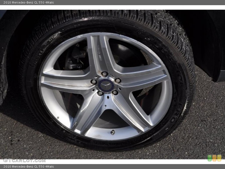 2010 Mercedes-Benz GL 550 4Matic Wheel and Tire Photo #41718214