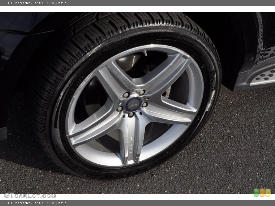 2010 Mercedes-Benz GL 550 4Matic Wheel and Tire Photo #41718274