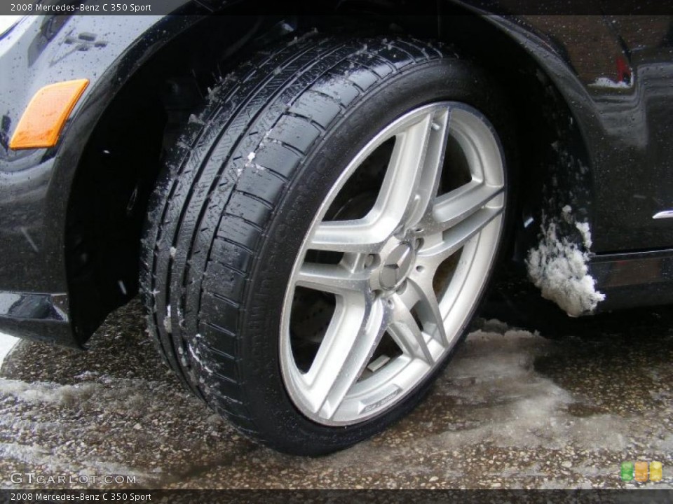 2008 Mercedes-Benz C 350 Sport Wheel and Tire Photo #41718750