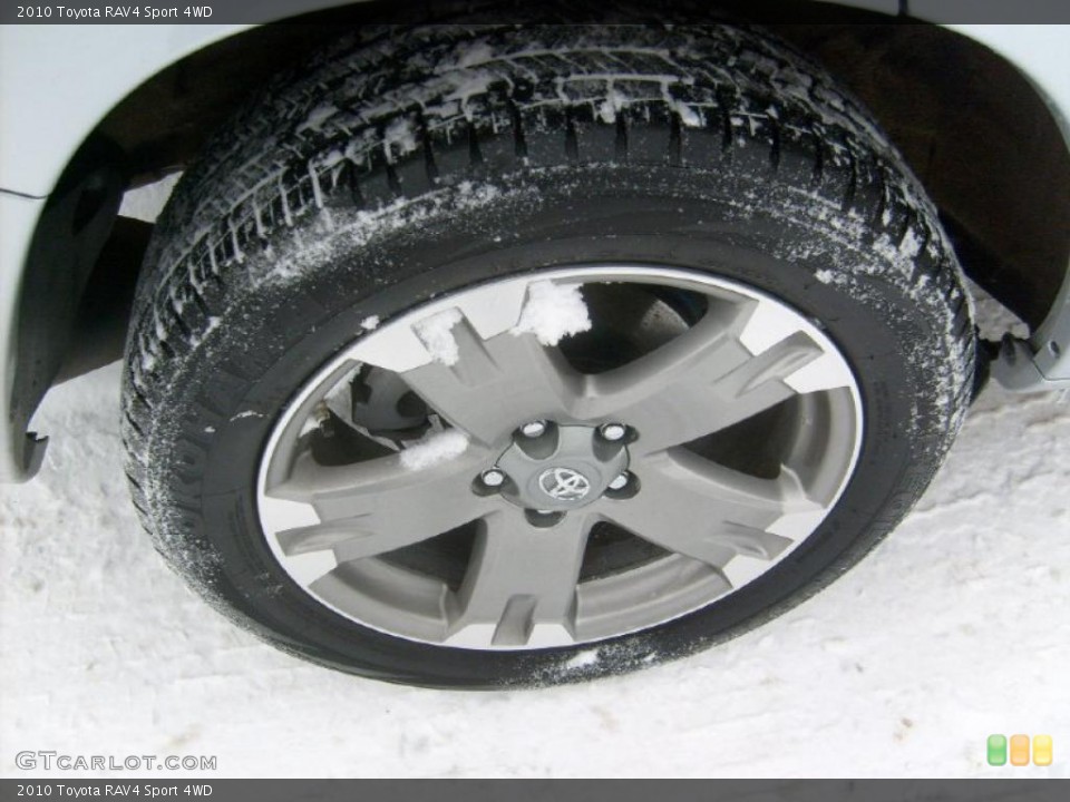 2010 Toyota RAV4 Sport 4WD Wheel and Tire Photo #41719482