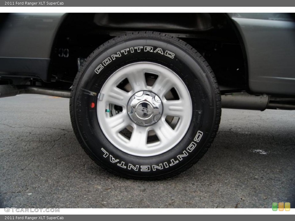 2011 Ford Ranger XLT SuperCab Wheel and Tire Photo #41720950