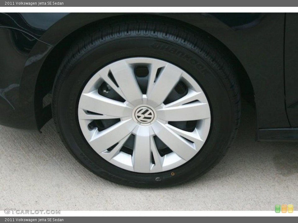 2011 Volkswagen Jetta SE Sedan Wheel and Tire Photo #41726995