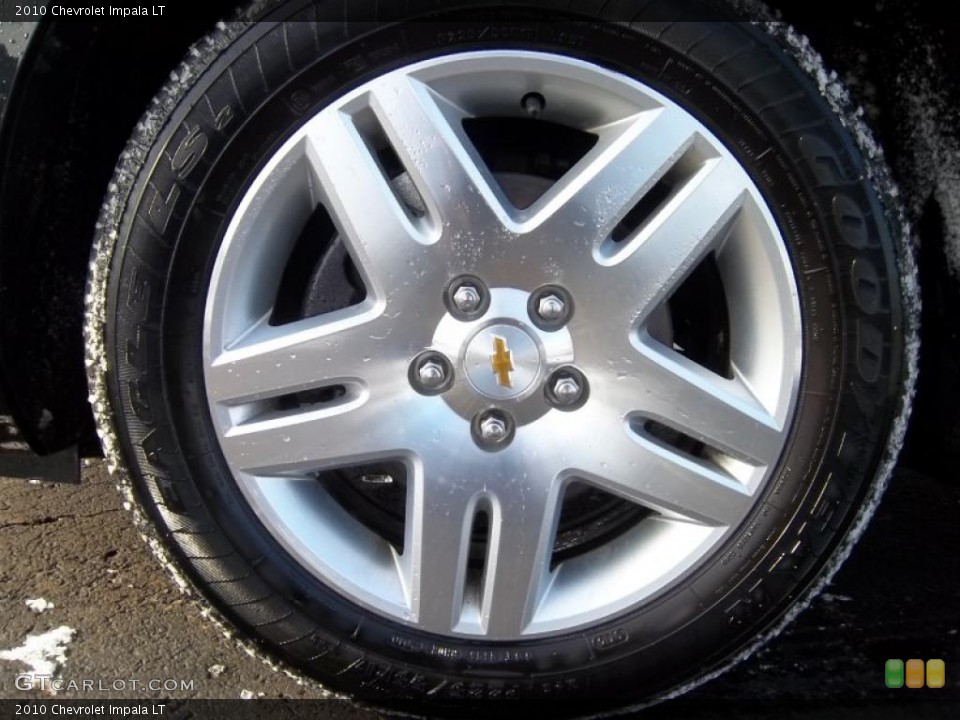 2010 Chevrolet Impala LT Wheel and Tire Photo #41732558