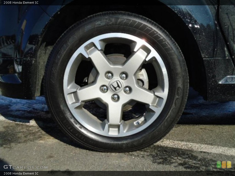 2008 Honda Element SC Wheel and Tire Photo #41734702