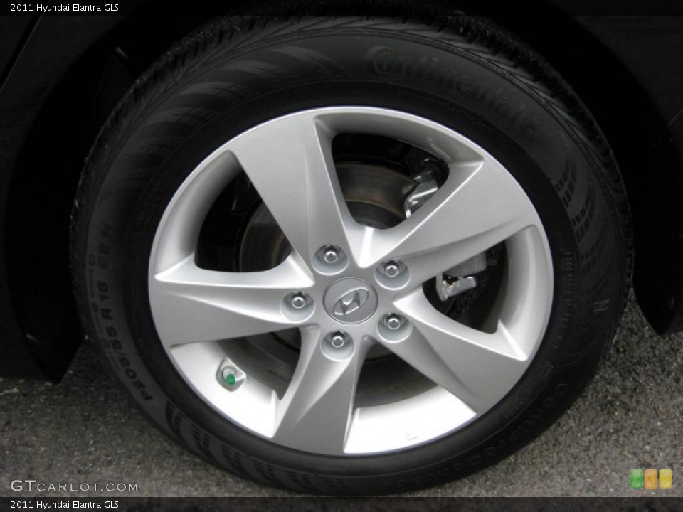 2011 Hyundai Elantra GLS Wheel and Tire Photo #41740470