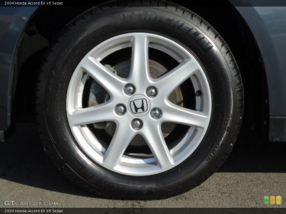 2004 Honda Accord EX V6 Sedan Wheel and Tire Photo #41740802