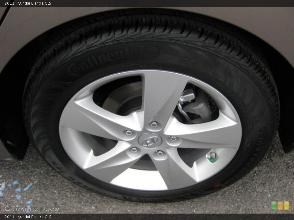 2011 Hyundai Elantra GLS Wheel and Tire Photo #41740882