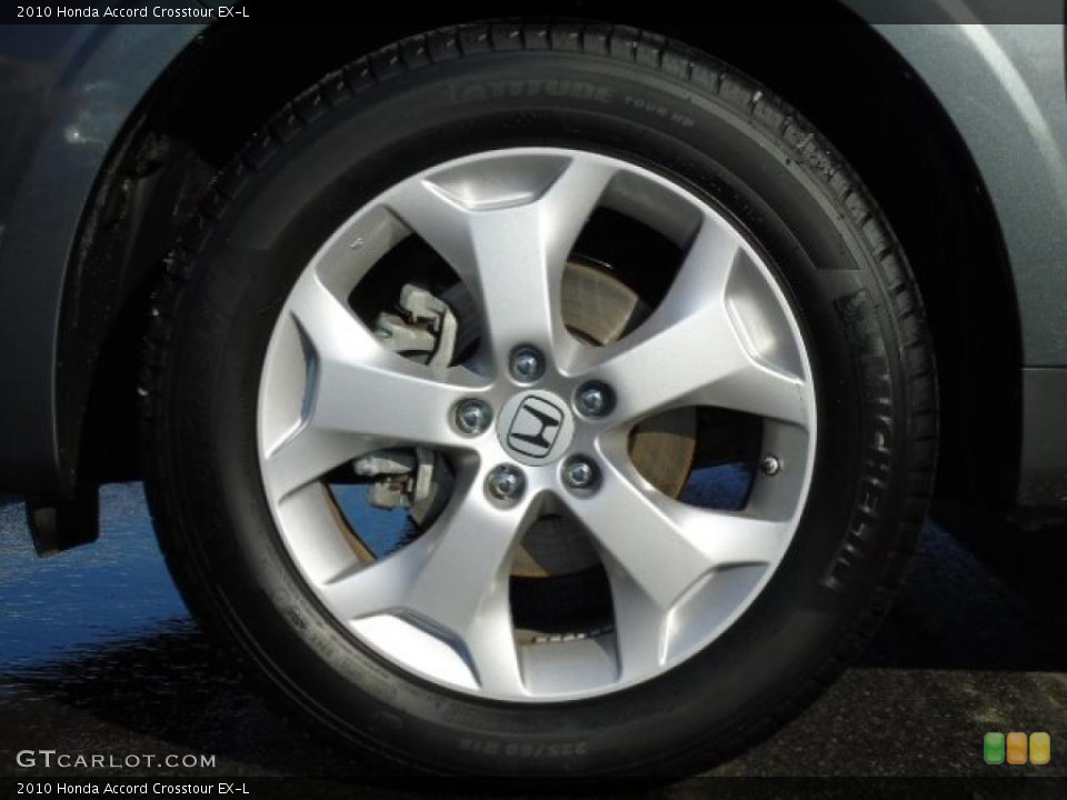 2010 Honda Accord Crosstour EX-L Wheel and Tire Photo #41741014