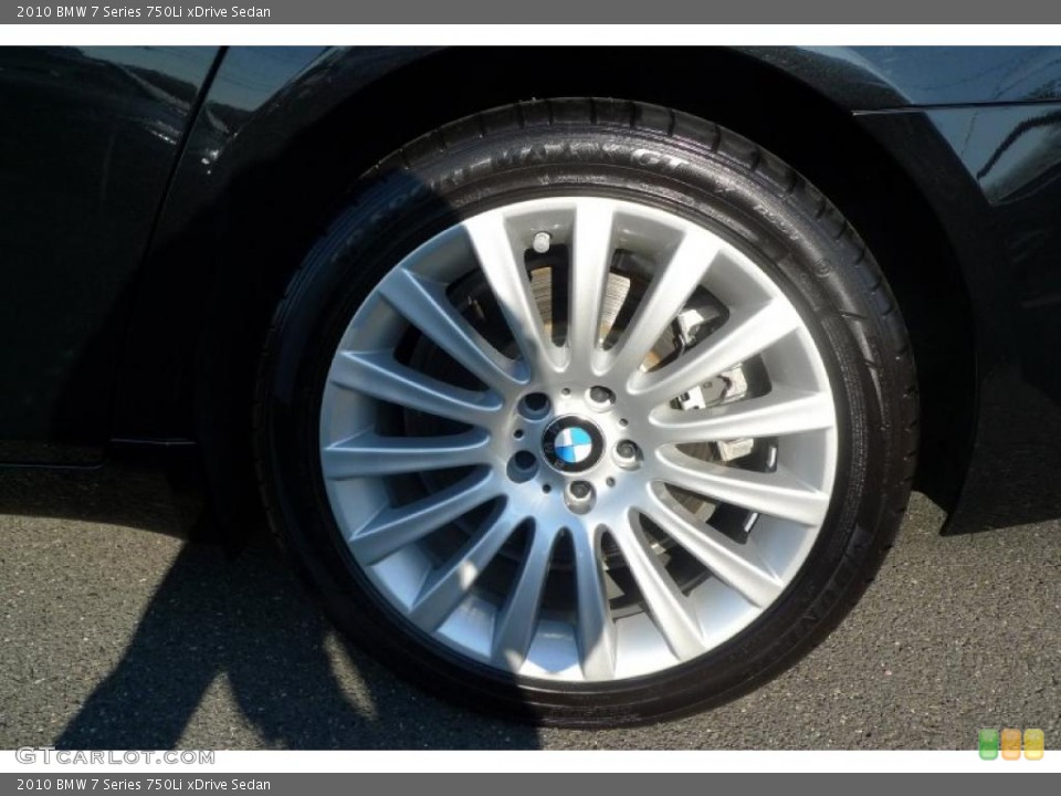 2010 BMW 7 Series 750Li xDrive Sedan Wheel and Tire Photo #41745747