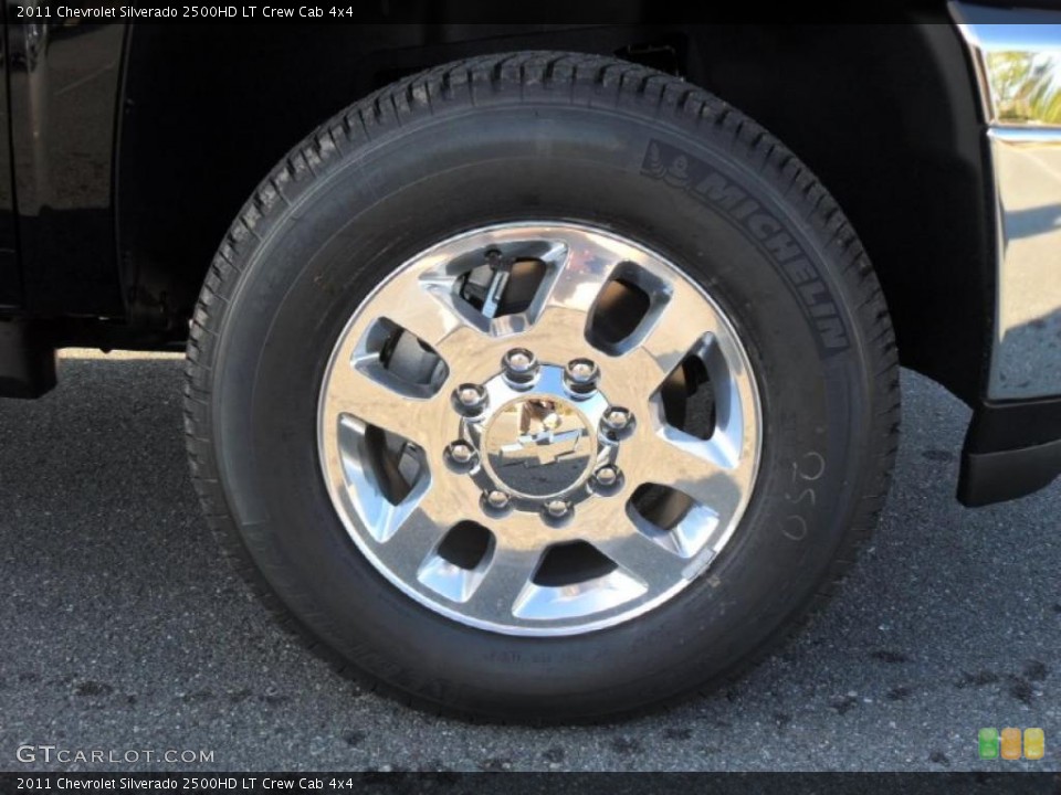 2011 Chevrolet Silverado 2500HD LT Crew Cab 4x4 Wheel and Tire Photo #41746299