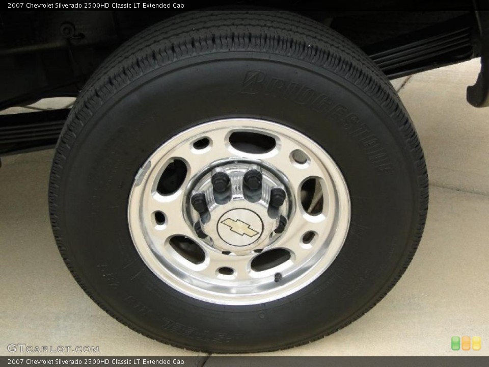 2007 Chevrolet Silverado 2500HD Classic LT Extended Cab Wheel and Tire Photo #41762525