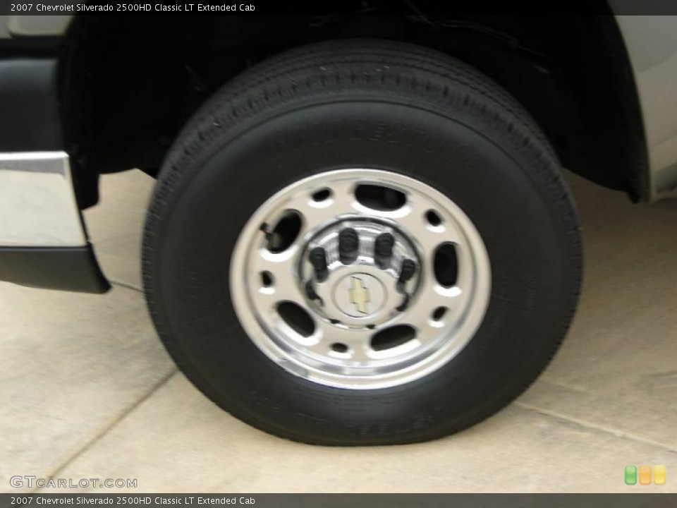 2007 Chevrolet Silverado 2500HD Classic LT Extended Cab Wheel and Tire Photo #41762537