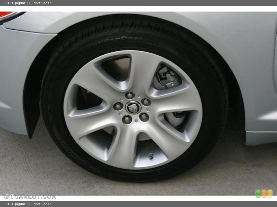 2011 Jaguar XF Sport Sedan Wheel and Tire Photo #41763173