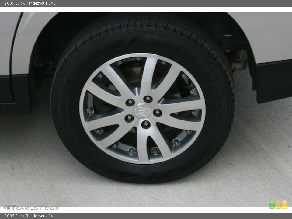 2006 Buick Rendezvous CXL Wheel and Tire Photo #41764977