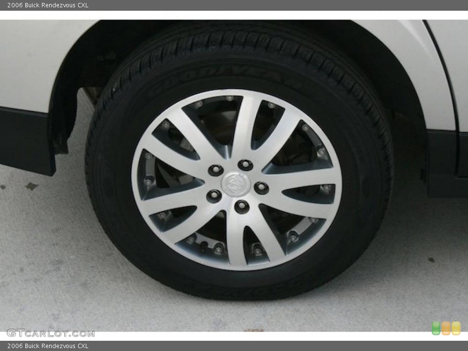 2006 Buick Rendezvous CXL Wheel and Tire Photo #41764989