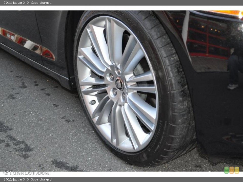 2011 Jaguar XJ XJ Supercharged Wheel and Tire Photo #41769421