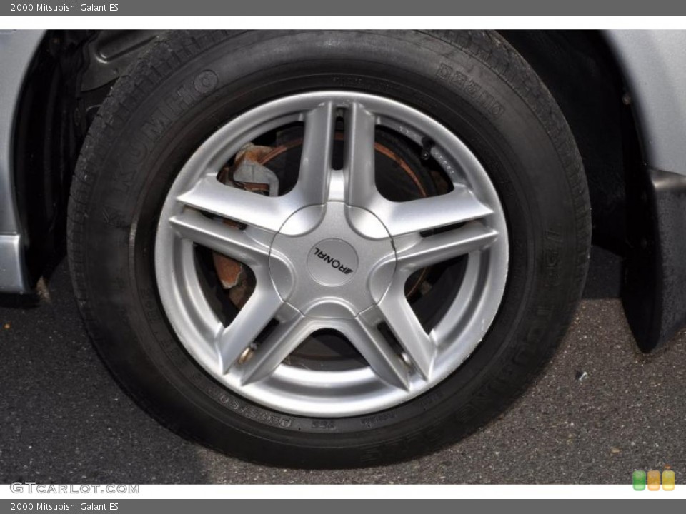 2000 Mitsubishi Galant ES Wheel and Tire Photo #41770501