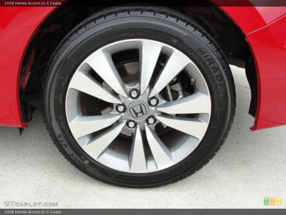 2008 Honda Accord LX-S Coupe Wheel and Tire Photo #41776845