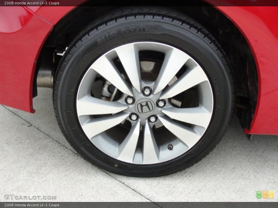 2008 Honda Accord LX-S Coupe Wheel and Tire Photo #41776857