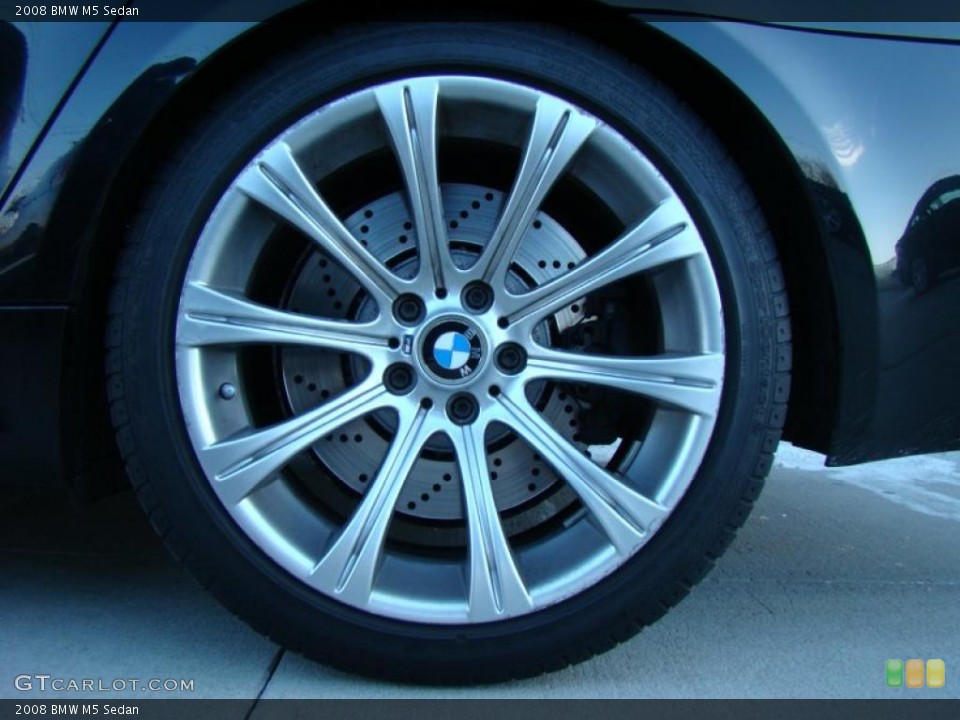 2008 BMW M5 Sedan Wheel and Tire Photo #41777129