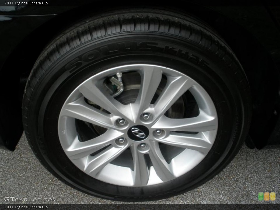 2011 Hyundai Sonata GLS Wheel and Tire Photo #41785025