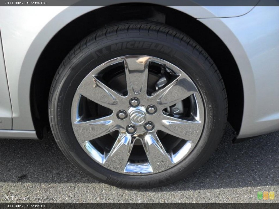 2011 Buick LaCrosse CXL Wheel and Tire Photo #41787857