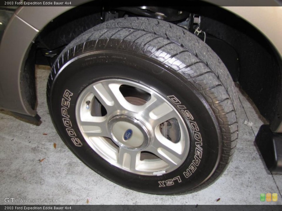2003 Ford Expedition Eddie Bauer 4x4 Wheel and Tire Photo #41800515