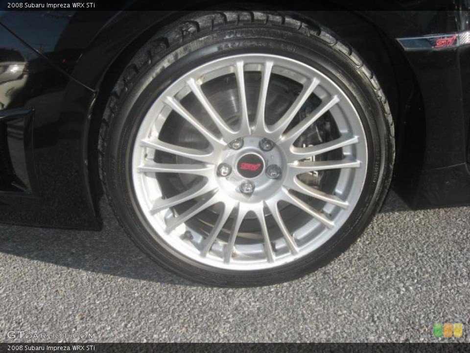 2008 Subaru Impreza WRX STi Wheel and Tire Photo #41805311