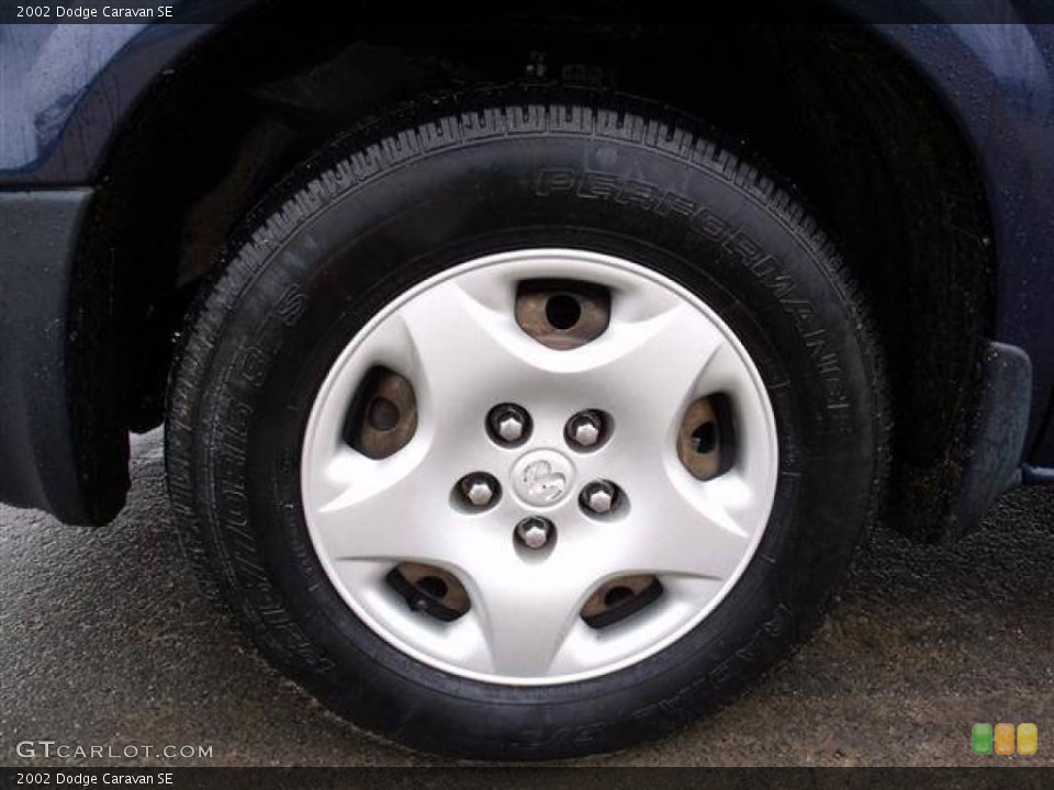 2002 Dodge Caravan SE Wheel and Tire Photo #41805759