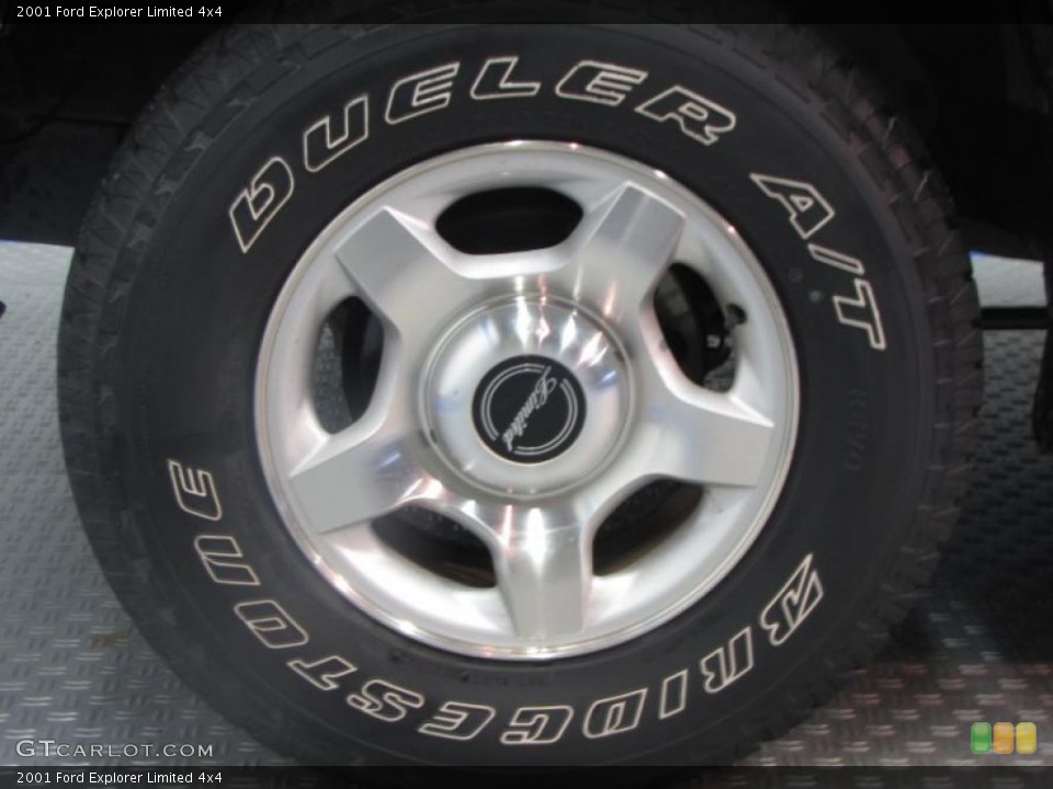 2001 Ford Explorer Limited 4x4 Wheel and Tire Photo #41810095