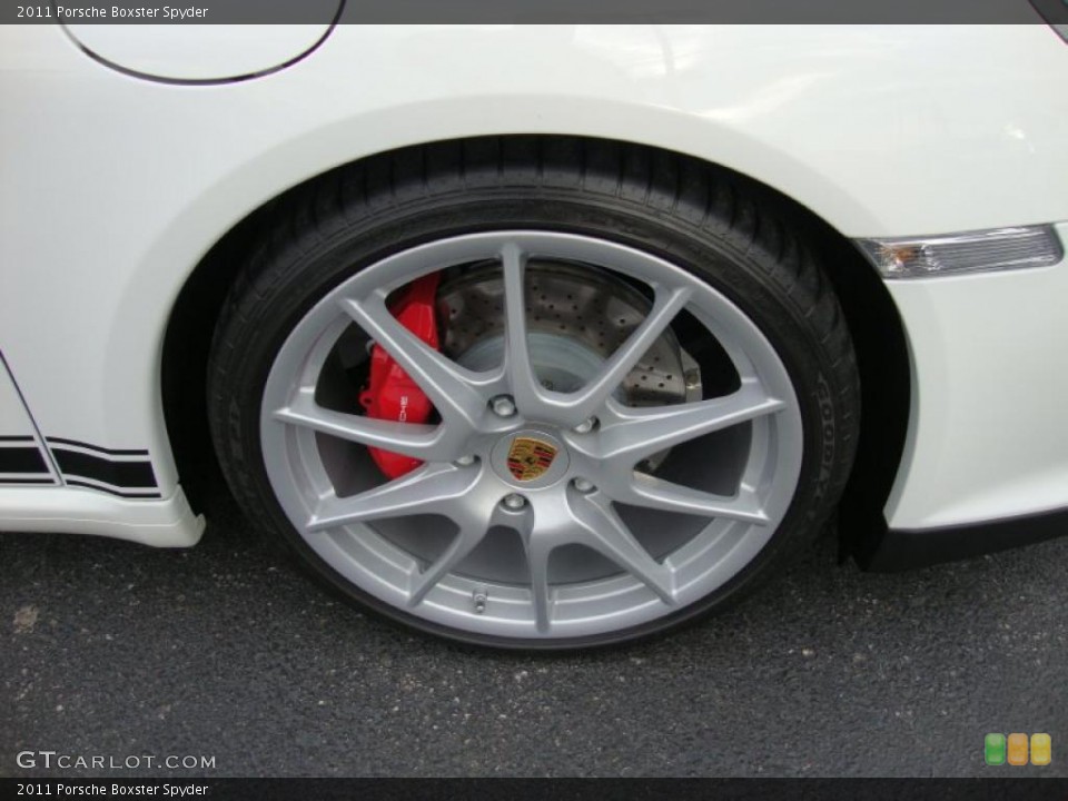 2011 Porsche Boxster Spyder Wheel and Tire Photo #41812127
