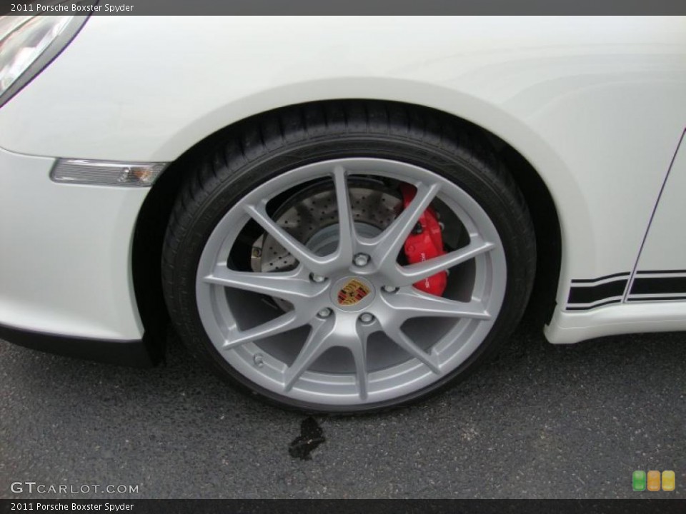2011 Porsche Boxster Spyder Wheel and Tire Photo #41812159
